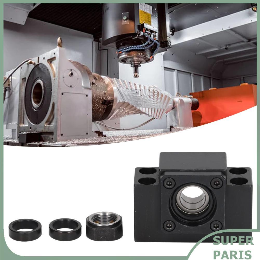 Superparis Superparis BK15 Ballscrew แบริ่งบล็อกชุดโครงสร้างแข็งแรงความแข็งแกร่งสูง SFU1605 SFU1204 