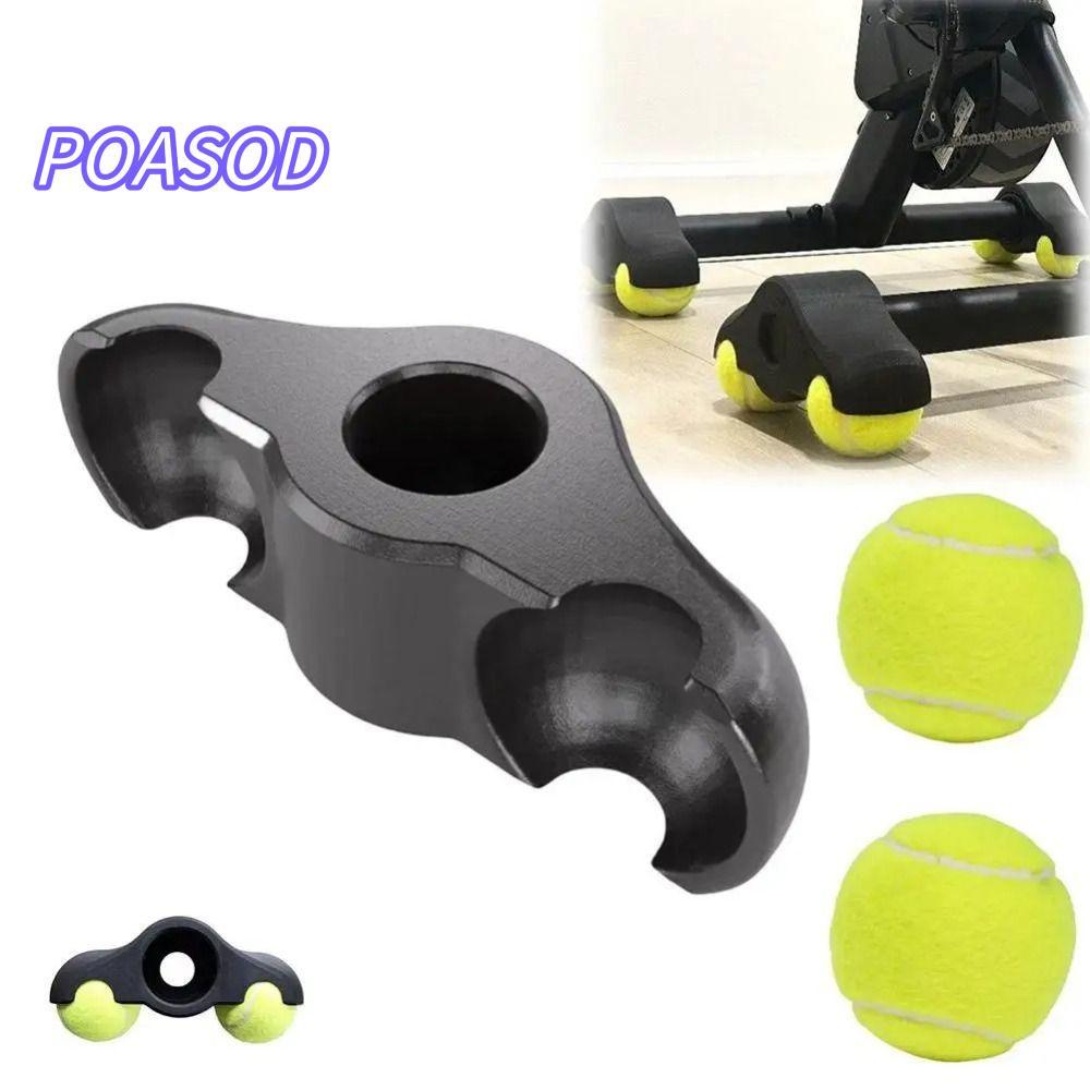 MAYSHOW ขี่จักรยานชั้น Protector,ปรับ Shock Absorbing BIKE TRAINER ฟุตอะแดปเตอร์สําหรับ Wahoo สมาร์ท