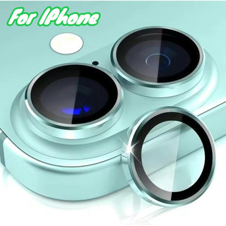 ฟิล์มกล้องวงแหวนขอบโลหะ For iphone 17 17Pro 17ProMax 16 16Pro 16Plus 16ProMax 15Pro 15Promax 14Pro 14Promax กันกระแทก