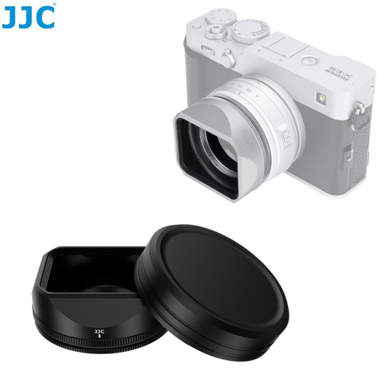 JJC Lens Hood สำหรับ Fujifilm XF 23mm F2.8 R WR XE5 X-E5 Kit/ XF 27mm F2.8 R WR XE4 X-E4 Kit เลนส์ฮู