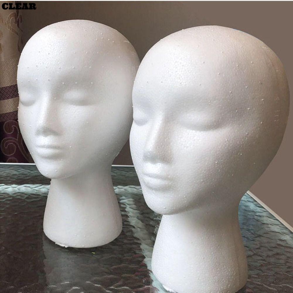 Head Model Hairpieces Stand Holder Dummy Foam Wig Head