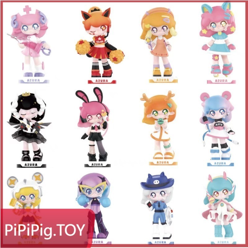 POPMART POPMART AZURA Animal Competitive Series Mystery Box สินค้าของแท้ 100%