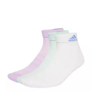 adidas ไลฟ์สไตล์ ถุงเท้ากีฬาหุ้มข้อนุ่มสบาย (3 คู่) Unisex สีม่วง JW2769