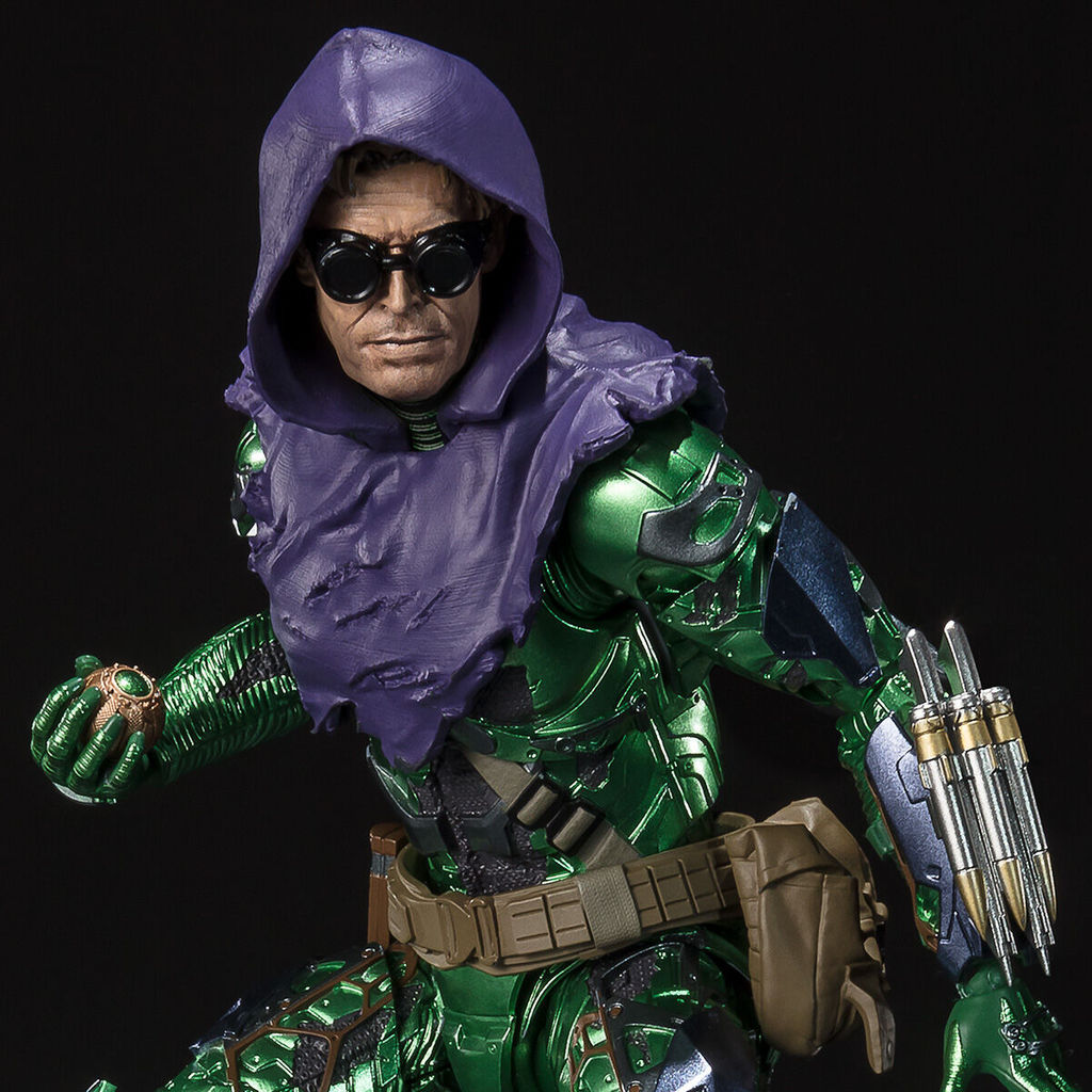 Bandai SHF Spider-Man 3 Homeless Green Goblin Green Goblin Norman Osborn Booking