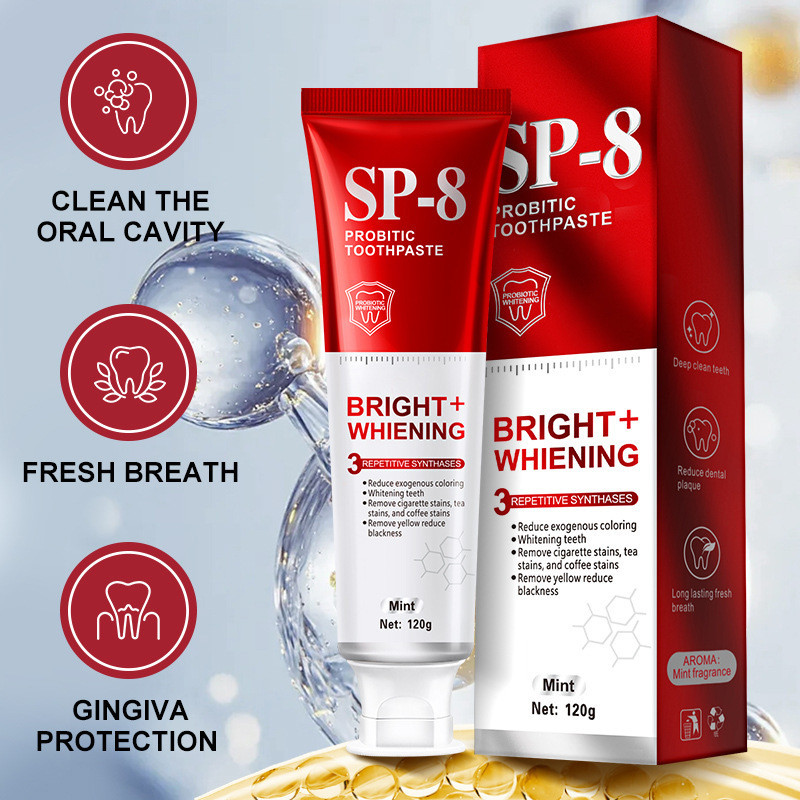 Hot Sale#Exclusive Supply SP-8Toothpaste ProbioticWhiteningToothpaste Stain Removal and Whitening Ye