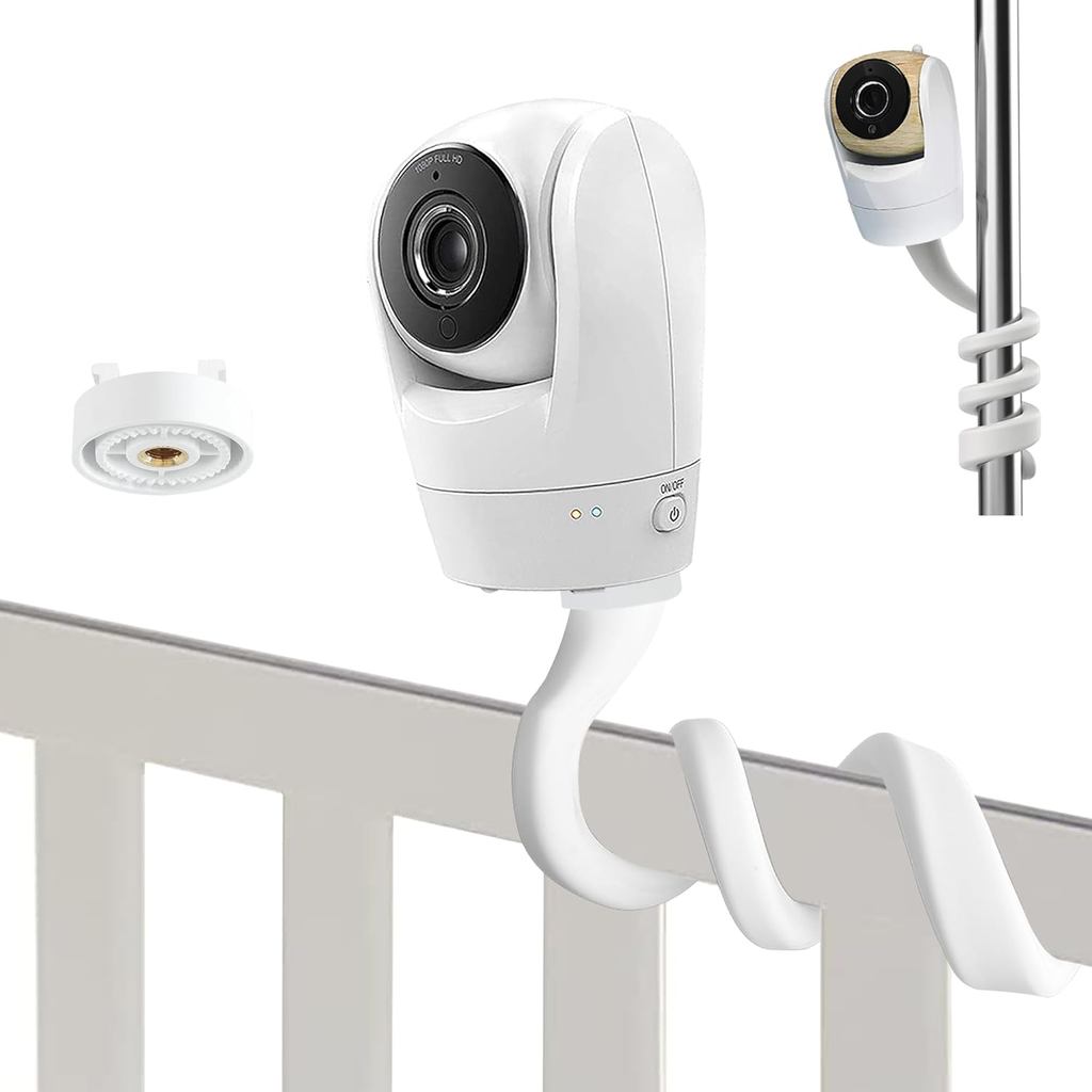 อัพเกรด Safer Baby Monitor Mount สําหรับ VTech Baby Monitor, Flex Twist Mount สําหรับ VTech ใหม่ VM9