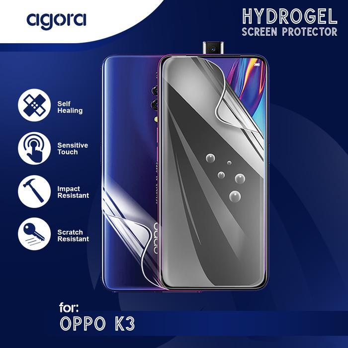 LAYAR Anti-Scratch Hydrogel สําหรับ Oppo K3 Hydrogel SCREEN ฟิล์มกันรอย - ANTI SPY, FULL SCREEN, OPP
