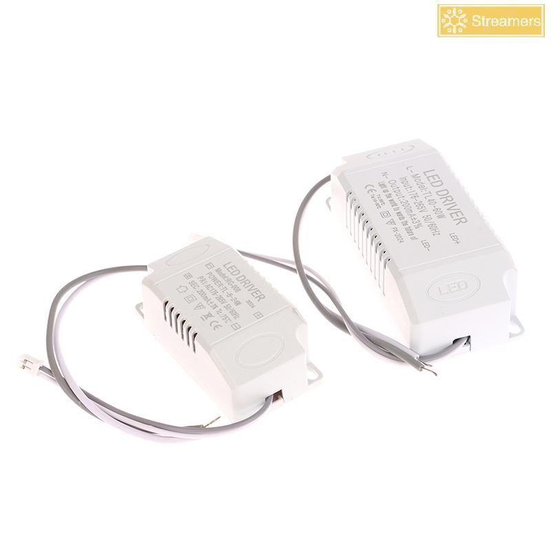 {Streamers} 1PC Single Color LED Driver 8-24w 24-36w 36-50w 40-60w LED Constand Current Driver Power