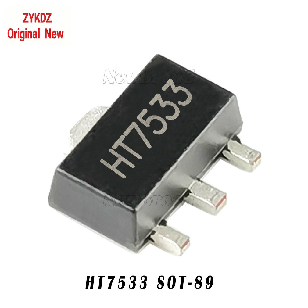 IC20PCS HT7533 SOT HT7533-1 SOT-89 HT7533-A SOT89 SMD ตัวควบคุมแรงดันไฟฟ้าใหม่ IC