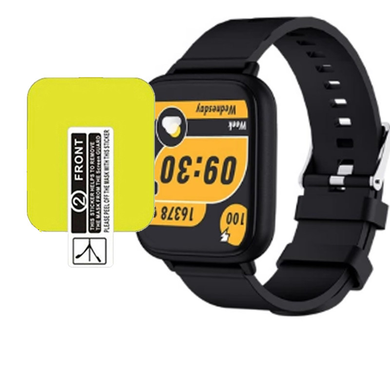 AXON Moni Health V.3 ฟิล์มป้องกันหน้าจอป้องกันฟิล์มสําหรับ AXON Moni Health V.3 Smartwatch TPU HD Cl