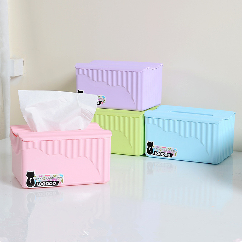 จัดส่งตลอด 24 ชั่วโมง มีหลายฟังก์ชัน กล่อง Tissue ห้องน้ำ กล่องเก็บ Tissue เปียกห้องน้ำ กล่อง Tissue