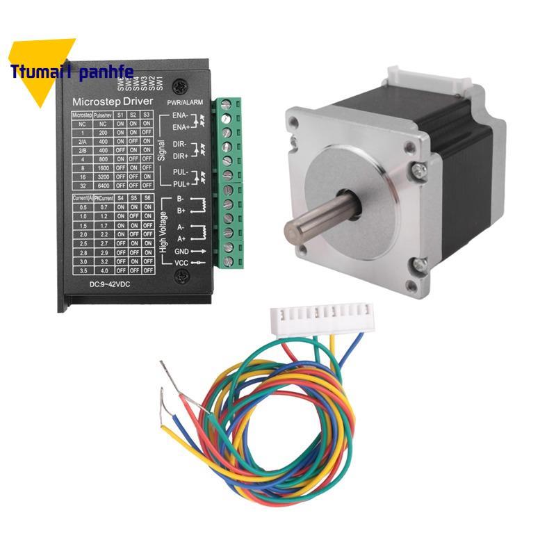 Nema 23 23HS5628 Stepper Motor 57 มอเตอร์ 2.8A พร้อม TB6600 Stepper Motor Driver NEMA17 23 สําหรับ C