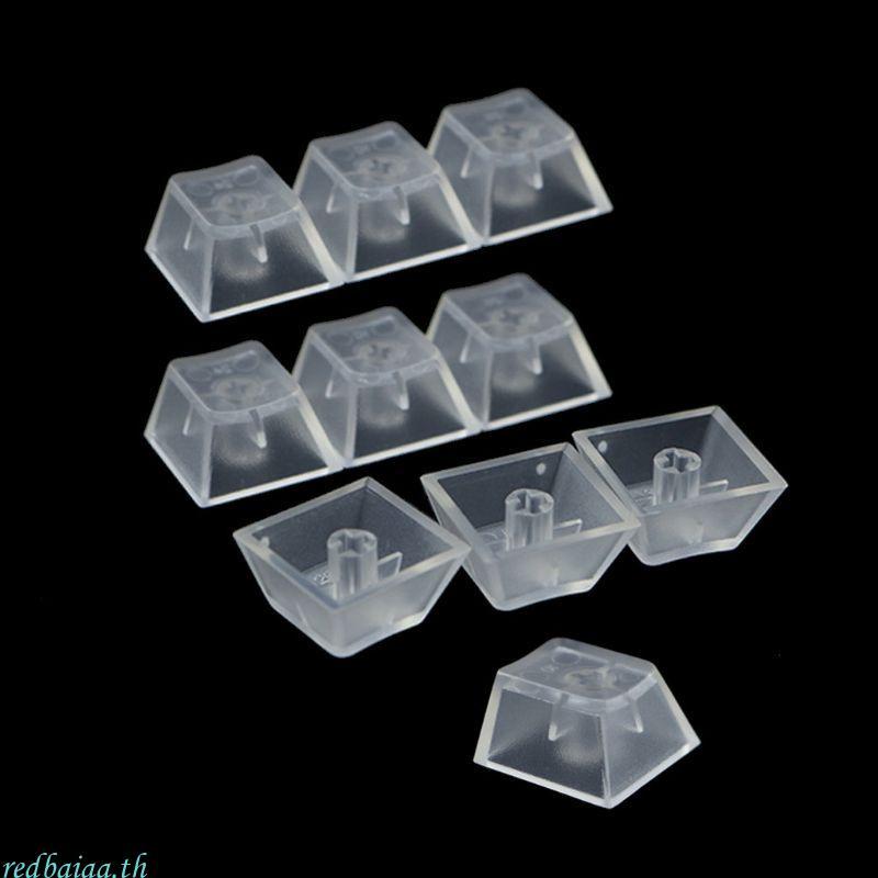 10Pcs Transparent ABS Keycaps Mechanical keyboard Keycaps Matte Backlit Keycaps