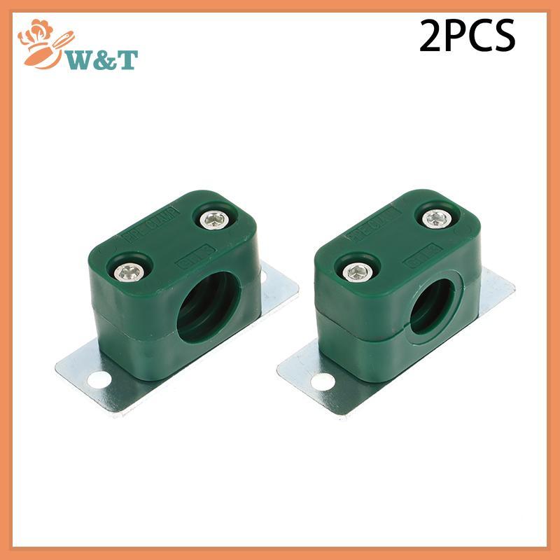 Hj 2PCS 6/9.5/12.7/19/20/1.3/25/32 มม.เส้นผ่านศูนย์กลาง Bolted คลิปพลาสติก Clamp Tube Fastener Assor