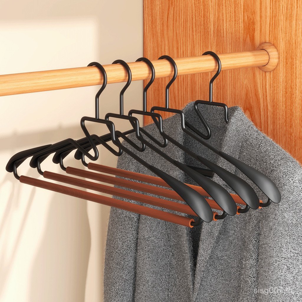 ไม้แขวนเสื้อคอปกหรูหราเบา qsm