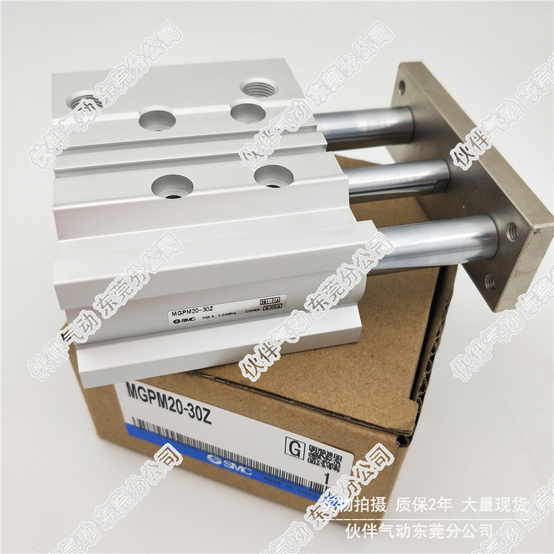 Partner Pneumatic ยี่ห้อใหม่ท่องเที่ยว Rod กระบอก MGPM20-10AZ/15AZ/20AZ/30AZ/300AZ/400AZ WF7L