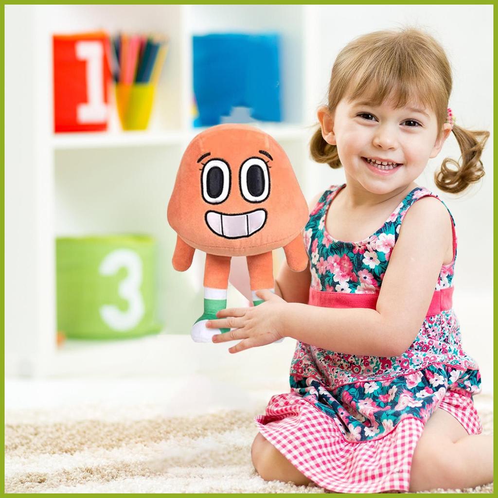 สําหรับโลกที่น่าตื่นตาตื่นใจของ Gumball ตุ๊กตารูปตุ๊กตาตุ๊กตาตุ๊กตาการ์ตูนอะนิเมะตุ๊กตาผ้ากํามะหยี่ส