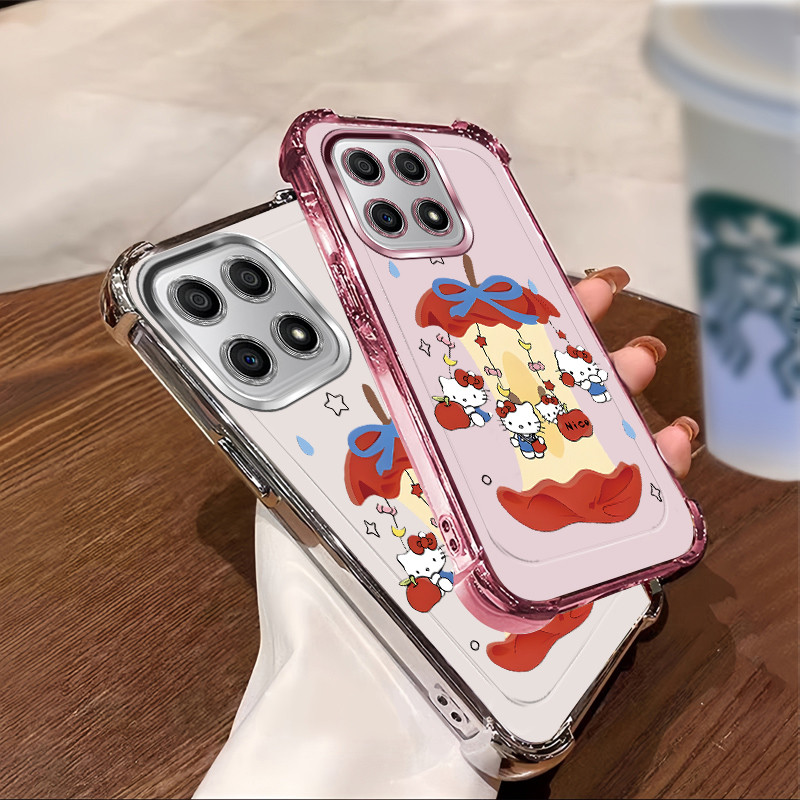 เหมาะสําหรับ Honor X7C X7D X5C plus 400 สมาร์ท 200 สมาร์ท Honor ALT NS1 Electroplated กันกระแทกเคสโท