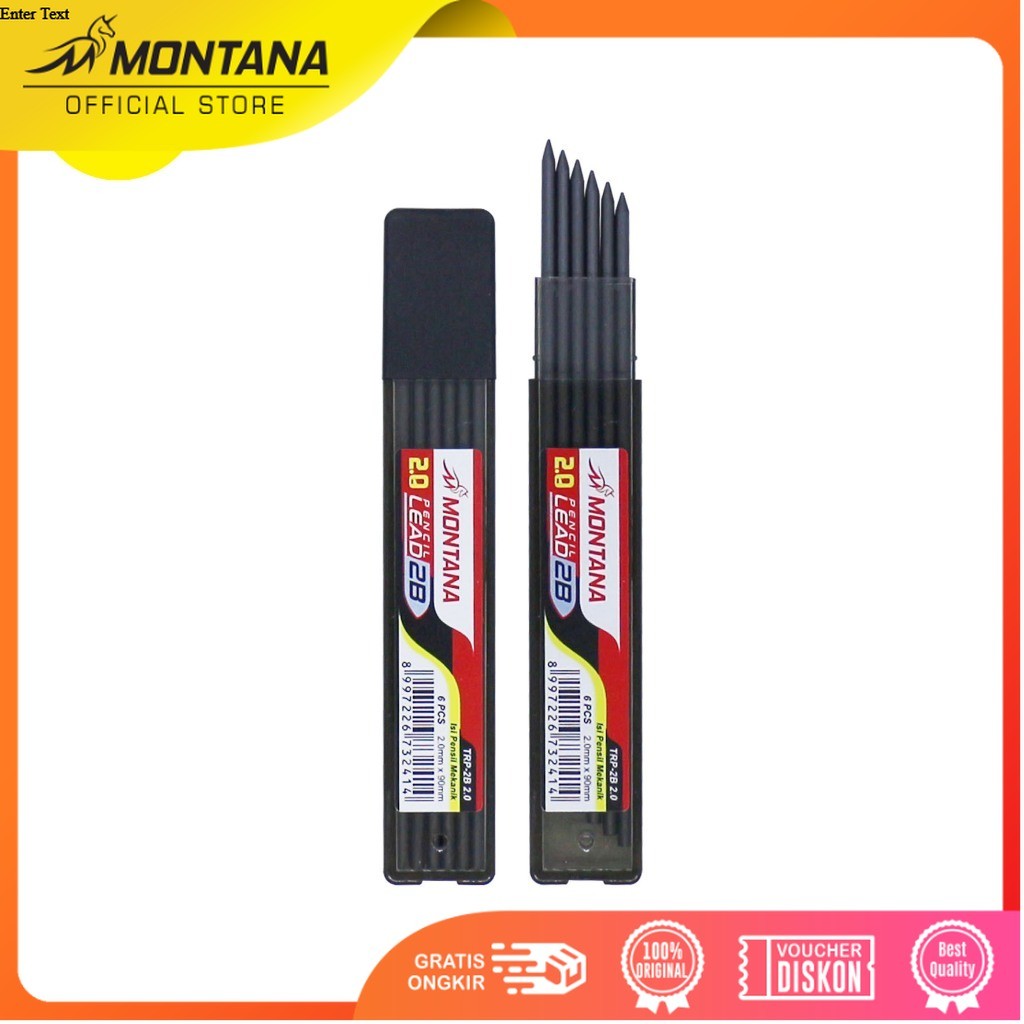 MONTANA Refill Mechanical Pencil 2B 2 MM Mechanical Pencil Tool TRP-2B