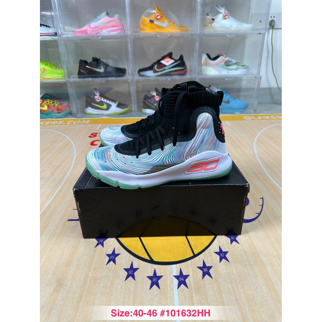 รองเท้าบาสเก็ตบอล Curry 4 แบบจริงๆ