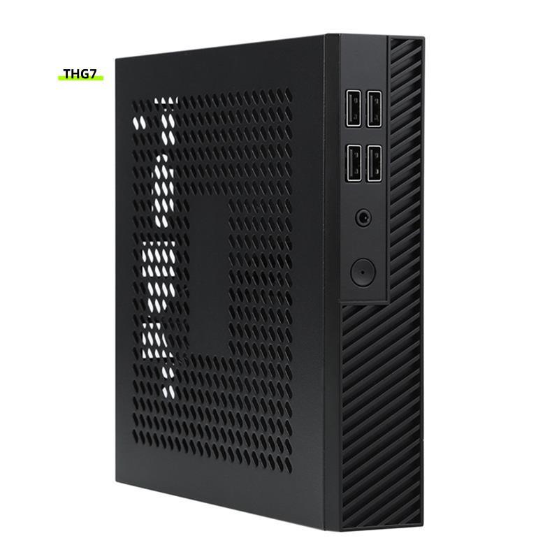 เบลินดา7DX01บางมินิITXคอมพิวเตอร์เดสก์ท็อปแชสซีเปลี่ยนอะไหล่อุปกรณ์เสริมบางครึ่งความสูงแชสซีคอมพิวเต