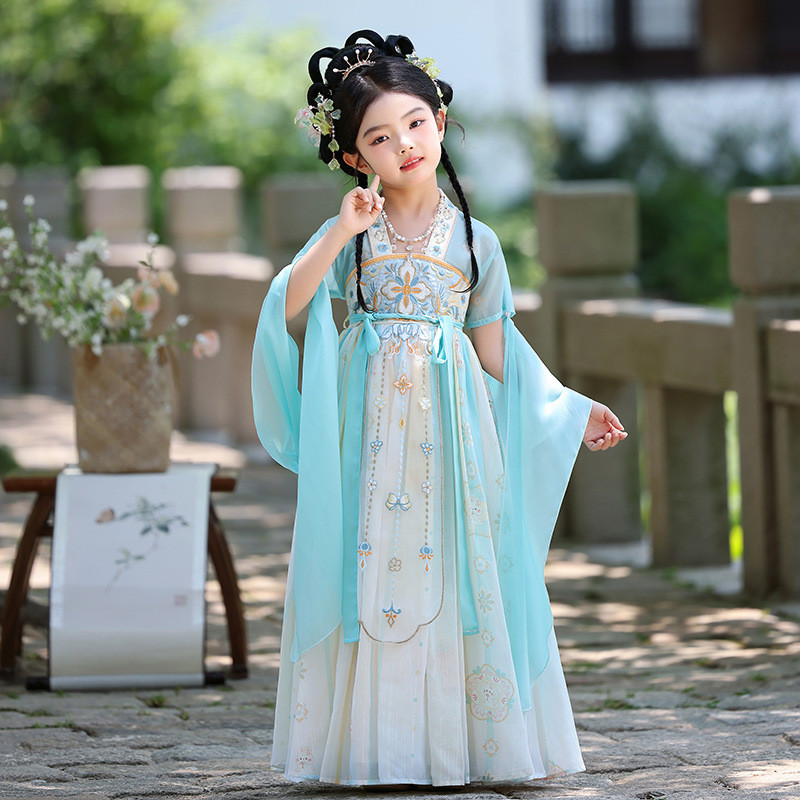 Hanfu Tang Style Ancient Chinese Costume for Girls - Super Fairy Princess Outfit 2025