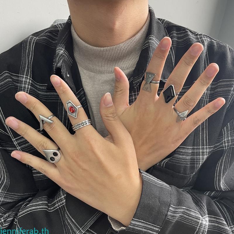 ชุดคอสเพลย์ 7 ชิ้น AniMetal สไตล์ Rng Hu Tao ของขวัญสำหรับแฟน ๆ อะนิเมะ