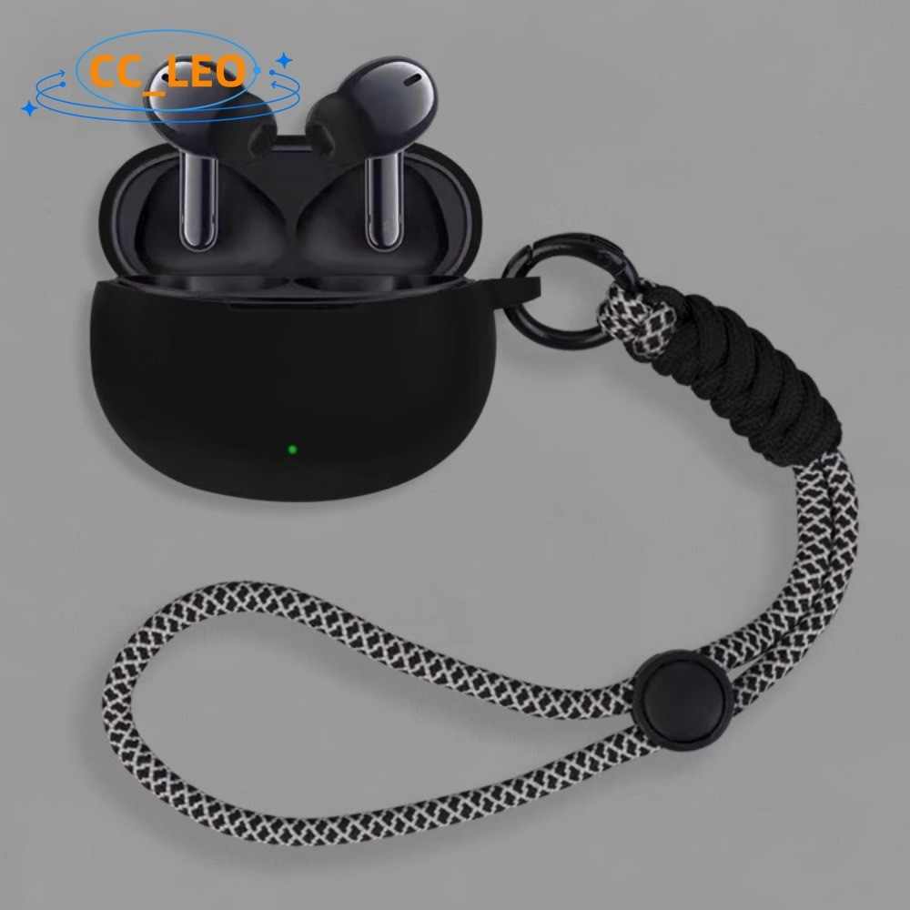 for VIVO Buds Case Adjustable Lanyard VIVO TWS 3E / VIVO TWS 3i Silicone Soft Case Suitable for iQOO