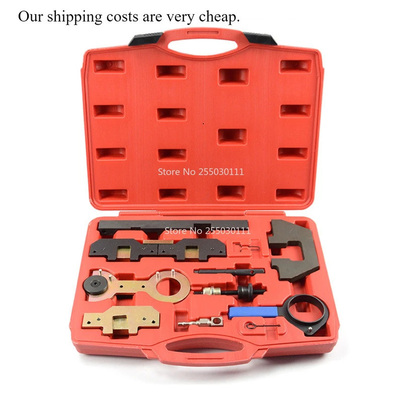 สําหรับ BMW M42 M44 M50 M52TU M54 M56 เครื่องยนต์เครื่องมือ Twin Camshaft Alignment ล็อคชุดเครื่องมื