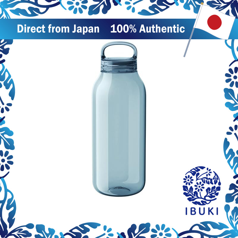 KINTO Water Bottle 500ml Blue Lightweight Dishwasher Safe My Bottle 20134