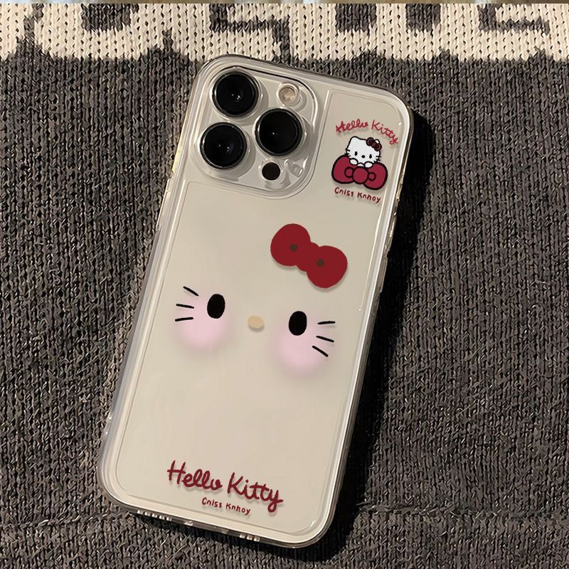 เคสRealmeใสนุ่มhpพร้อมน่ารักKittyแมวตัวอักษรลายสําหรับrealme 5 5i 6i C3 7 8 9i 11 12 PRO MAX 12 Plus