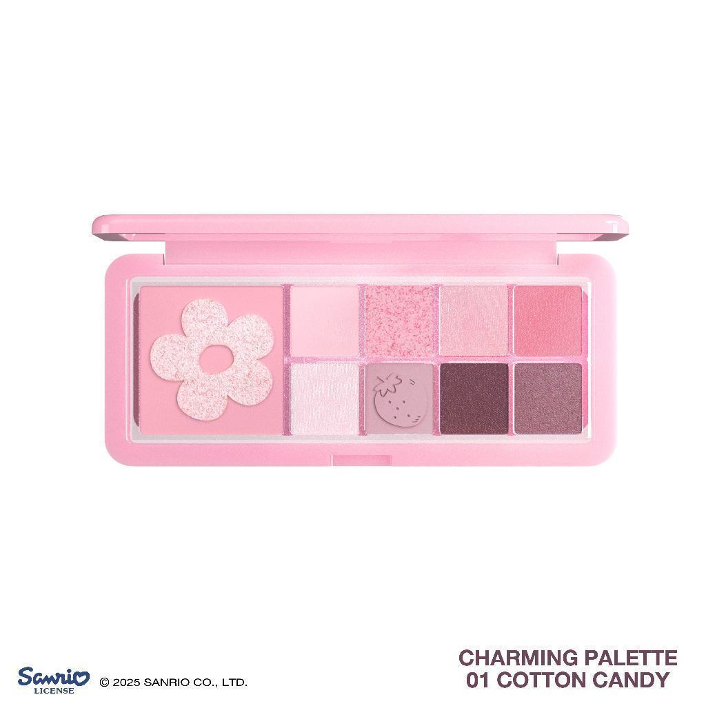 CHARMISS باليت عيون وخدود Blooming Heart ‏14.8 غ — صورة 4