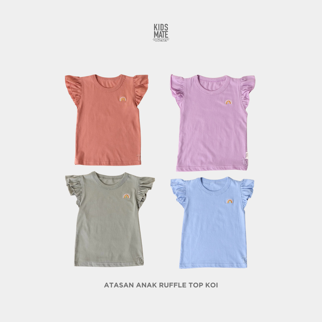 KOI Ruffle Top Kids Top