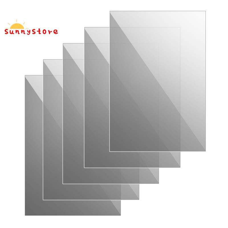 Linear Polarizer Film LCD/LED Polarized Filter Polarizing Film Sheet for Polarization Photograph 5PC