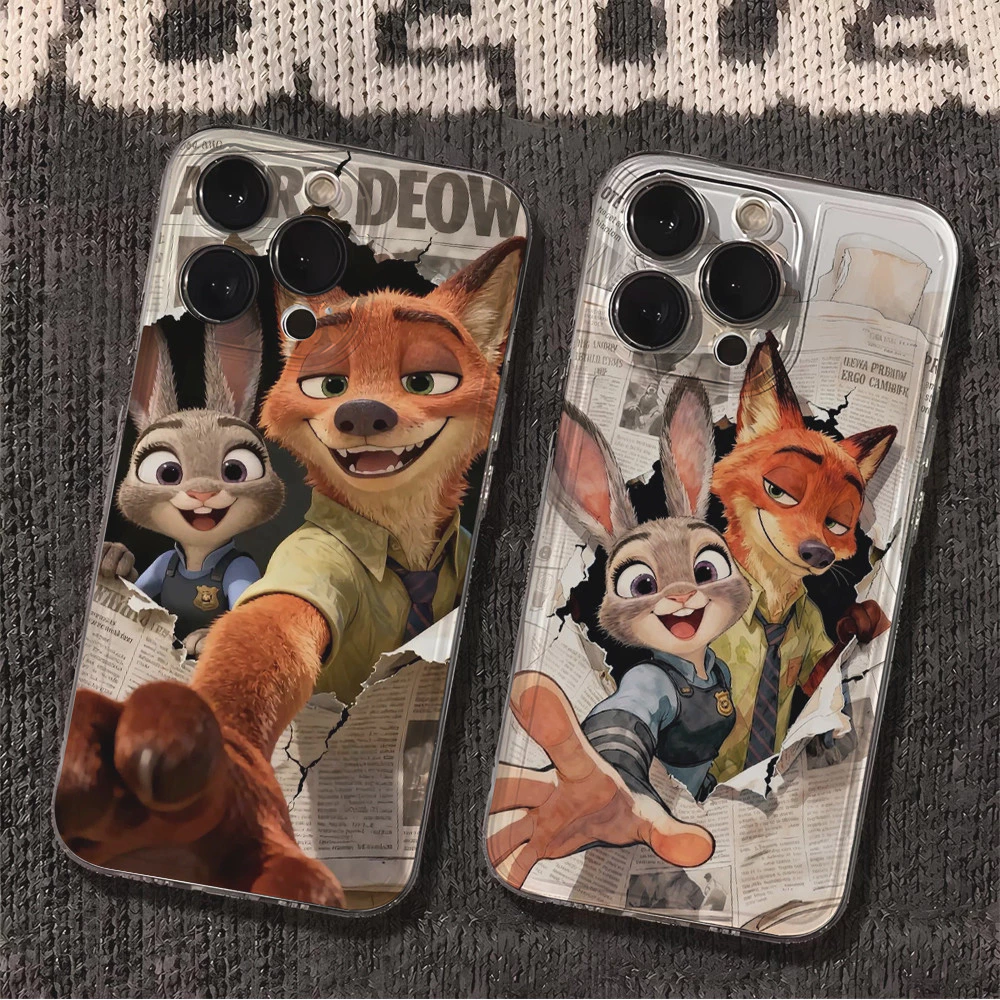 เคสไอโฟน11 ซูมสองครั้งตลกกระต่ายกระต่ายอ่อนนุ่ม สำหรับ iPhone 13 16 17 11 15 14 12 Pro Max 15 7 8 16 14 Plus XR X XS Max