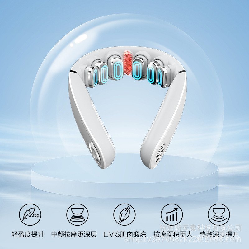 ไหล่คอนวดคอป้องกัน G5 นวดกายภาพบําบัดหมอนรูปตัว U กระดูกสันหลังส่วนคอ SKG นวดคอชีพจร PH2R