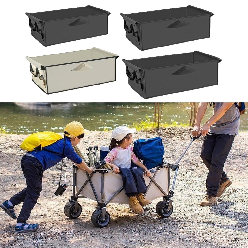[svzfjuv] Wagon Liner Camping Cart Liner Portable Wagon Lining Bag for Garden Shopping