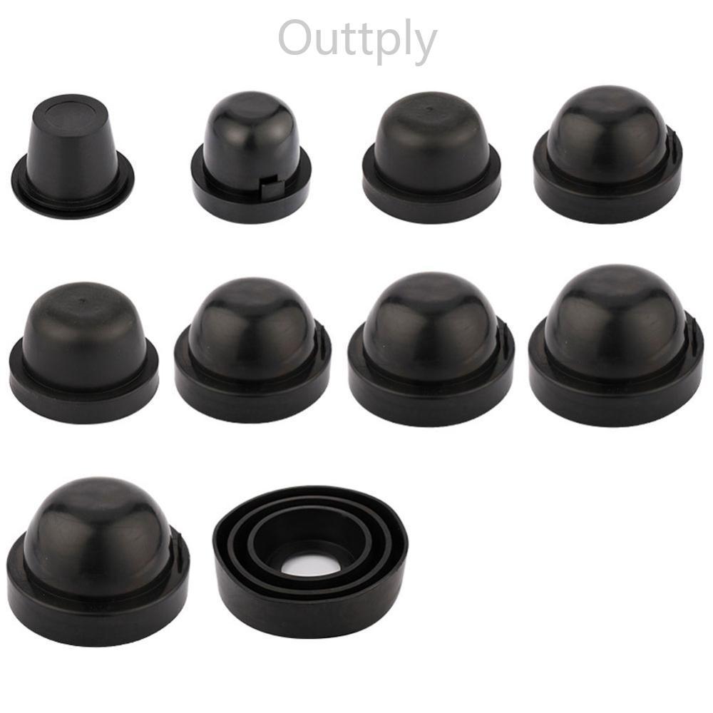 Outtply รถ LED ไฟหน้าฝุ่น HID ไฟหน้ายางซีลหมวก LED ไฟหน้า H4 H1 H7 D2H H11 H8 HB3 จัดแต่งทรงผมรถ P9S