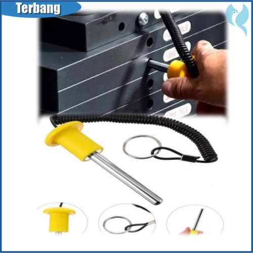 หมุดน้ําหนัก Stack Selector Strength/Weight Plug Pin Tool หมุดน้ําหนักแม่เหล็กสําหรับยิม