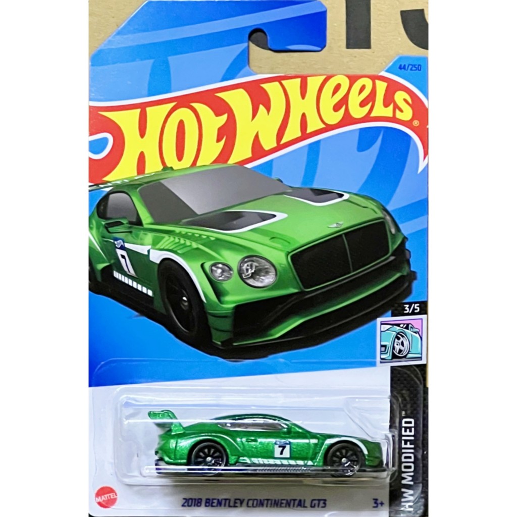 HotWheels HotWheels HotWheels Century GT3 Racing สีเขียว CONTINENTAL GT3 44 23BC
