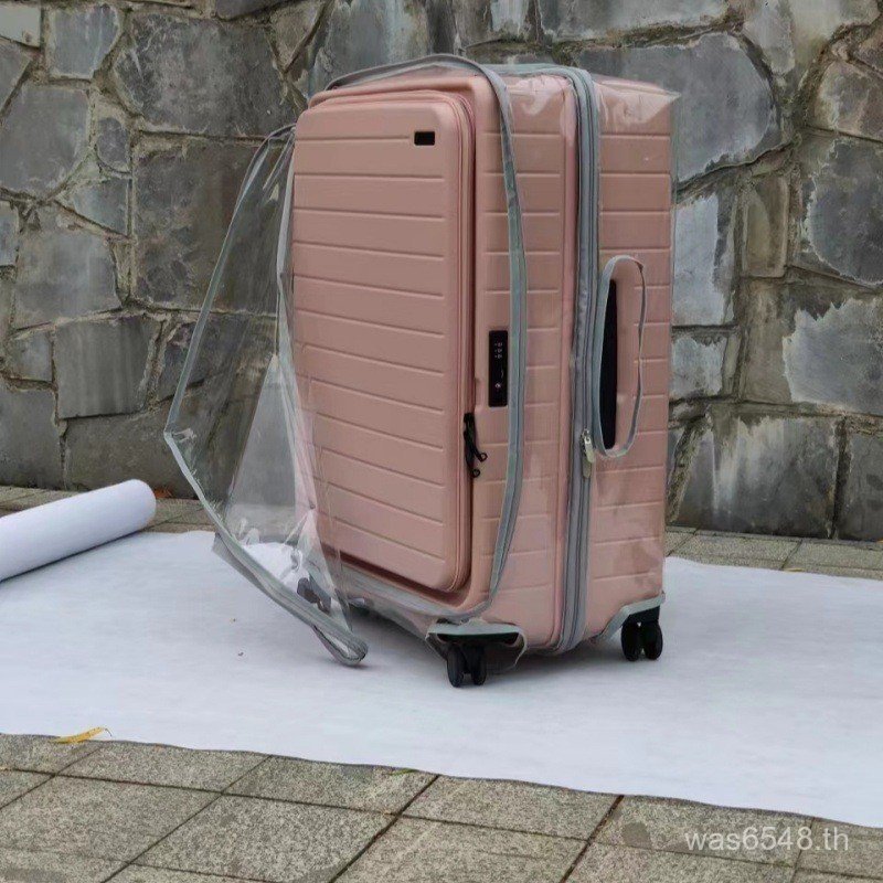 6753 ซม.โปร่งใสป้องกัน/หนาป้องกันฝุ่นกระเป๋าเดินทางกระเป๋าเดินทาง/24 กระเป๋าเดินทางรถเข็น EN0W