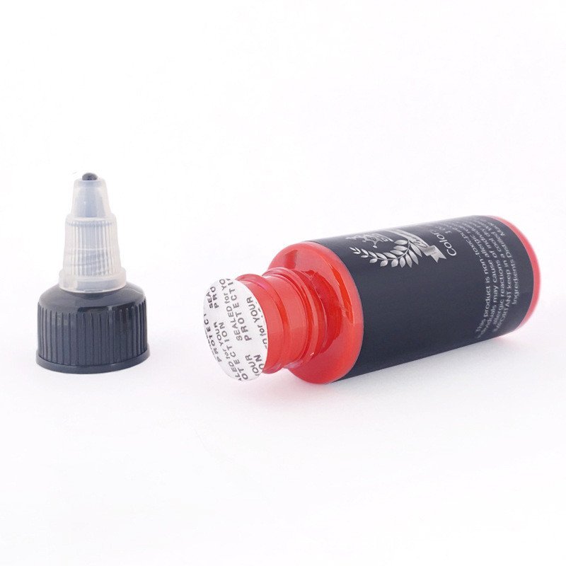 Yasuke ชุดข้ามพรมแดน 14 Silver Crown อุปกรณ์การปฏิบัติสีเม็ดสีสี Tattoo Pigment 30ml Tattoo Shadow T