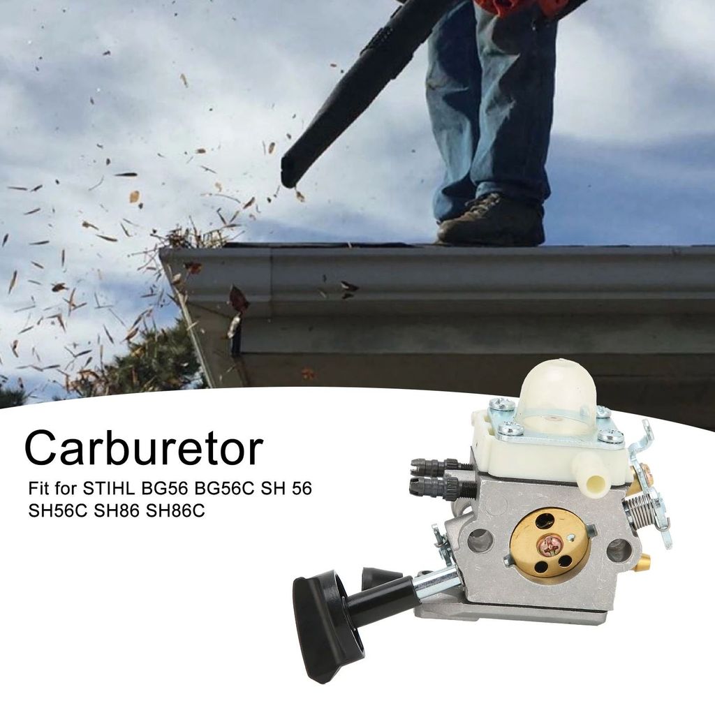 ชิ้นส่วนโบลเวอร์คาร์บูเรเตอร์คาร์บูเรเตอร์สําหรับ STIHL คาร์บูเรเตอร์เปลี่ยน Fit สําหรับ STIHL BG56 