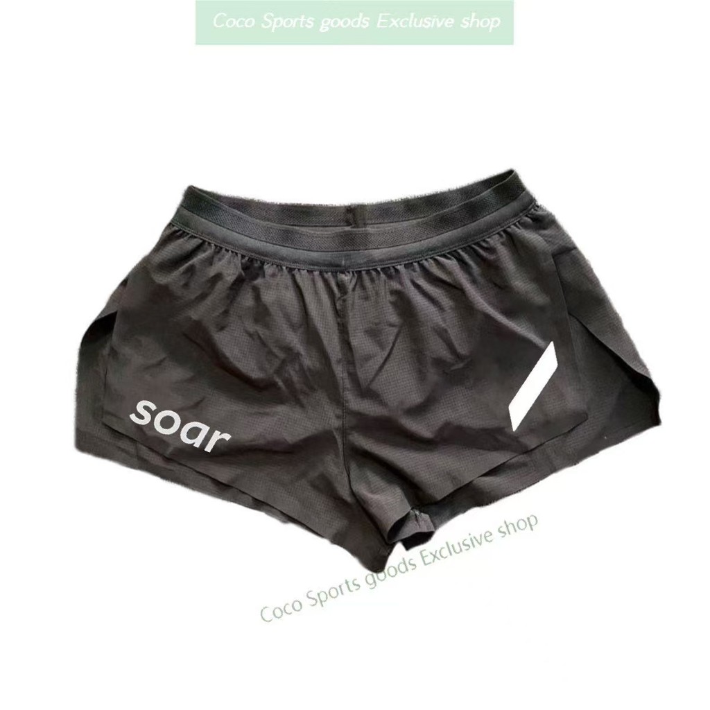 New Soar Running Shorts Exercise Workout Quick-Drying Marathon Track and Field Breathable Sports Tra