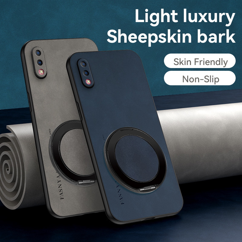 เคส VIVO Y97 V1813A V1813T กรอบโลหะหมุนแม่เหล็กป้องกันเลนส์, เคสกันกระแทก