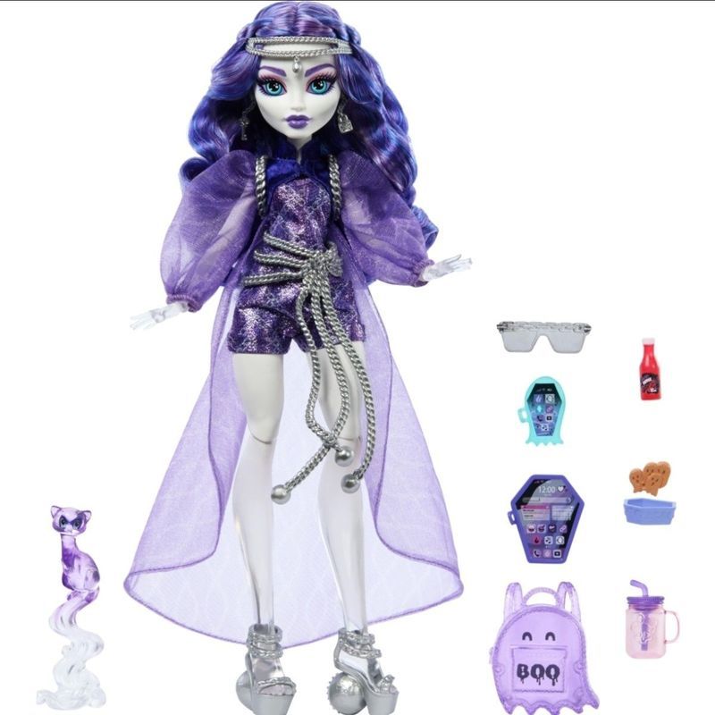 【พร้อมส่ง】monster high monster high doll ตุ๊กตา Monster High Elf รุ่นของขวัญวันเกิดอย่างเป็นทางการ