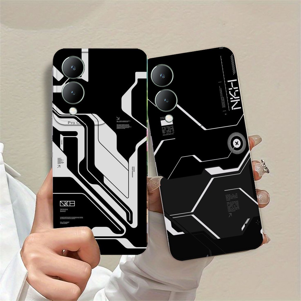 MESIN HP Pro Camera Softcase for VIVO Y17S - Last Softcase New Wallpaper (Engine Chipp) New Edition 