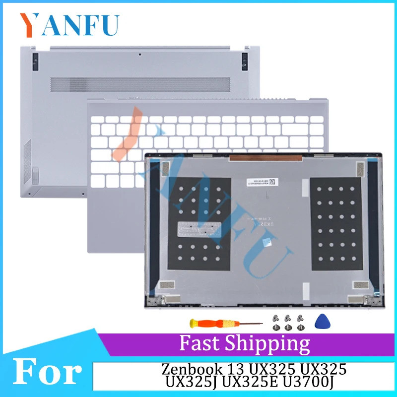 แล็ปท็อปใหม่สําหรับ ZenBook 13 UX325 UX325A UX325J UX325E U3700J โน้ตบุ๊คปกหลัง LCD/Palmrest/ด้านล่า