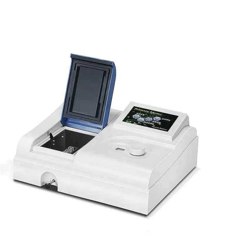UV-Vis Spectrophotometer สําหรับการวัดการส่งสัญญาณพื้นฐาน Spectrophotometer 721N 722N 752N Backlit จ