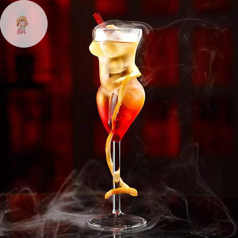 FOT แก้วค็อกเทลสร้างสรรค์เซ็กซี่ Lady Body Shape Goblet Wine Shot แว่นตาตลกถ้วยเบียร์สําหรับ Party Home Bar KTV ไนท์คลับ TH